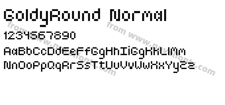 GoldyRound NormalPreview