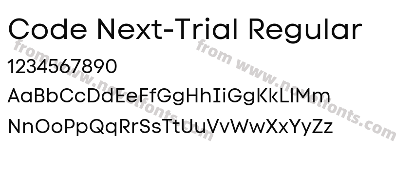 Code Next-Trial RegularPreview