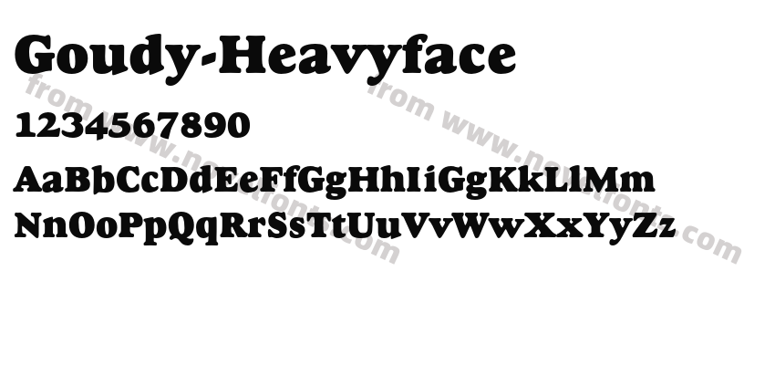 Goudy-HeavyfacePreview