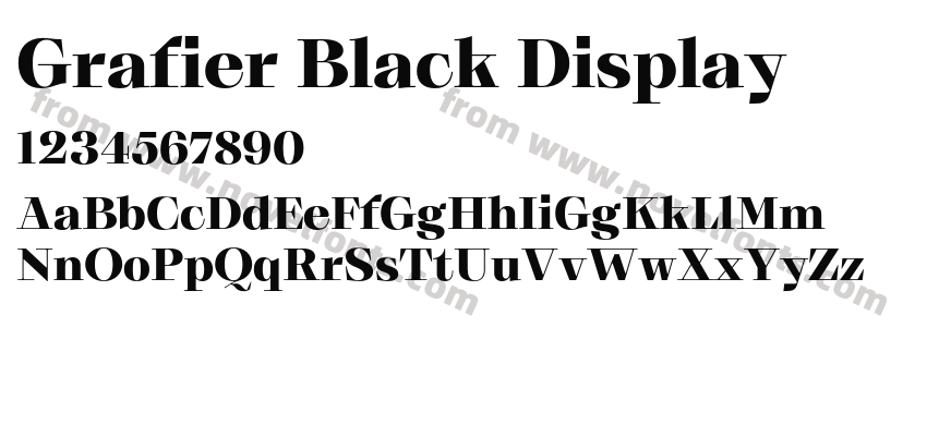 Grafier Black DisplayPreview