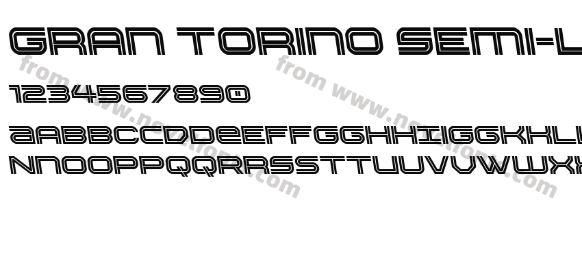 Gran Torino Semi-LeftalicPreview