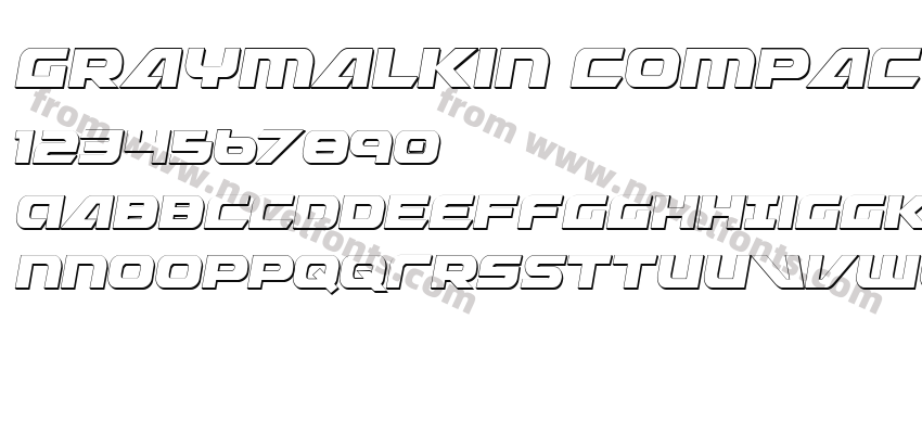 Graymalkin Compact 3D CondensedPreview