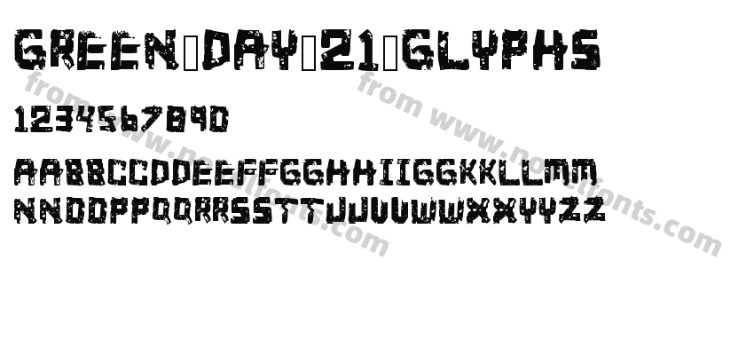 Green_Day_21_GlyphsPreview