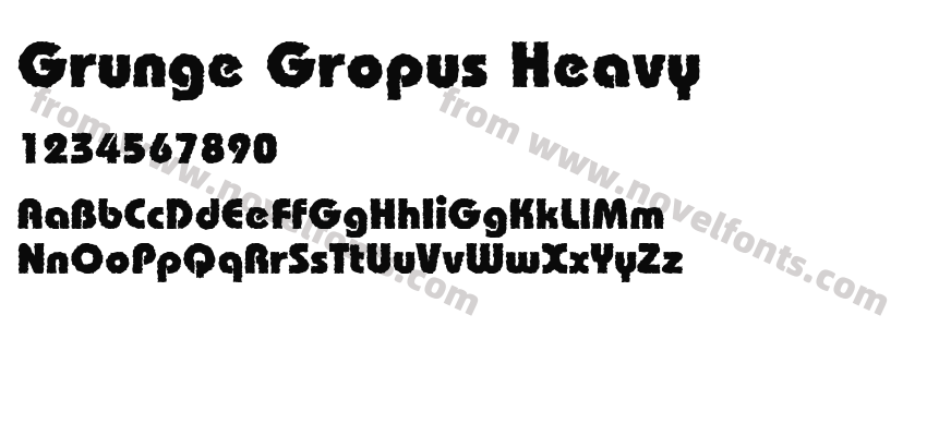 Grunge Gropus HeavyPreview