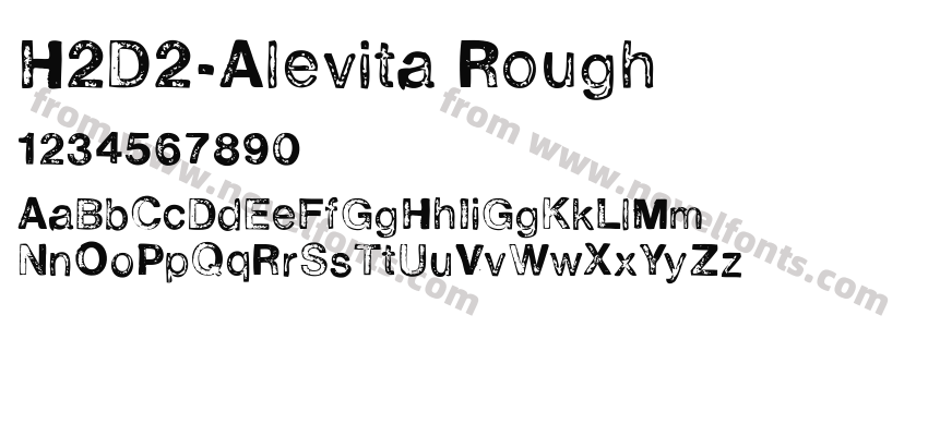 H2D2-Alevita RoughPreview