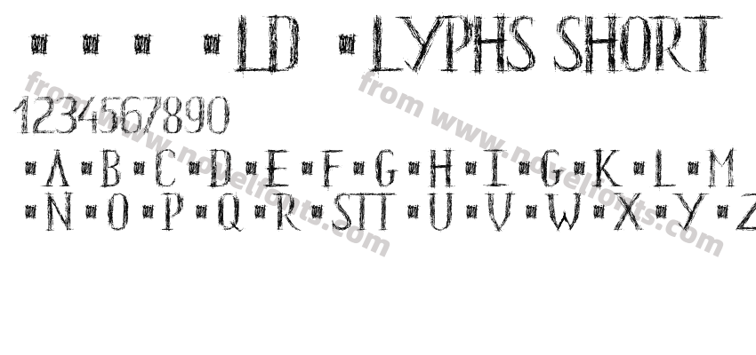 HKH Old Glyphs shortPreview