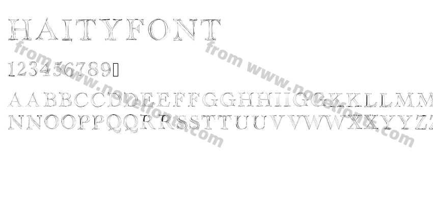 HaityfontPreview