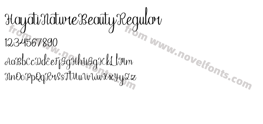 HayatiNatureBeautyRegularPreview