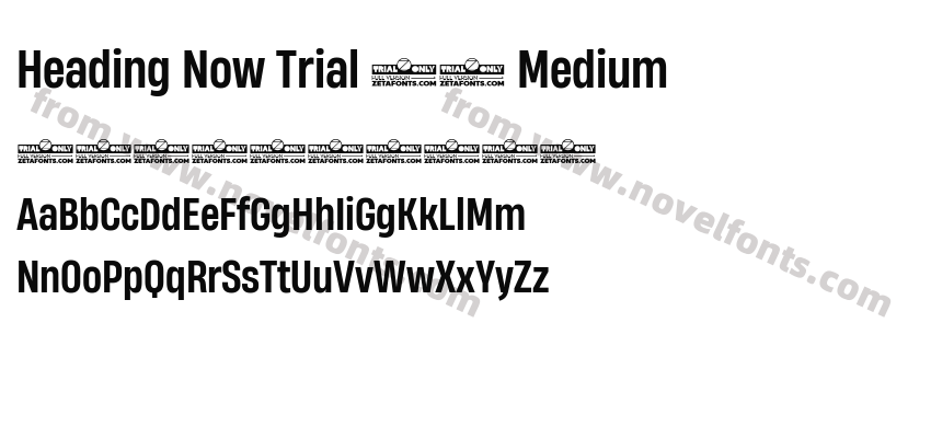 Heading Now Trial 55 MediumPreview