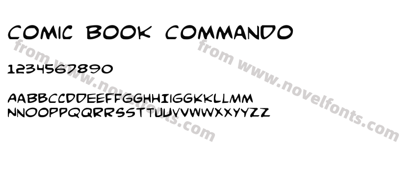 Comic Book CommandoPreview