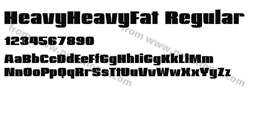 HeavyHeavyFat RegularPreview