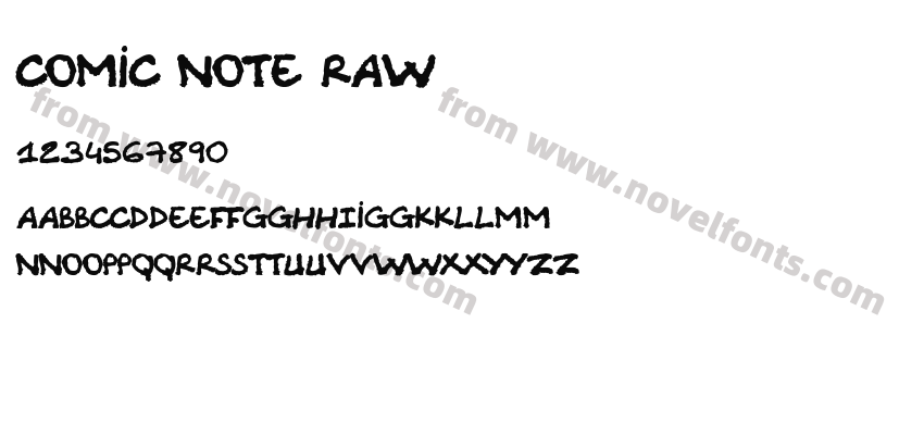 Comic Note RawPreview