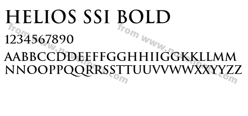 Helios SSi BoldPreview