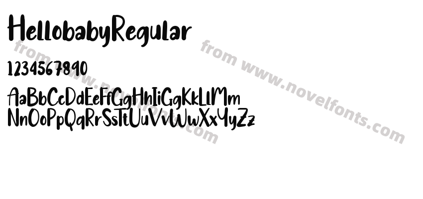 HellobabyRegularPreview