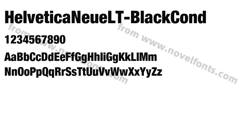 HelveticaNeueLT-BlackCondPreview