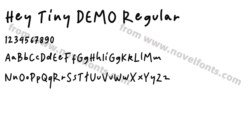 Hey Tiny DEMO RegularPreview