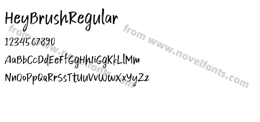 HeyBrushRegularPreview