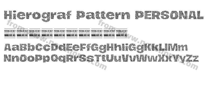 Hierograf Pattern PERSONAL USEPreview