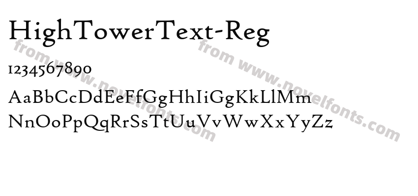 HighTowerText-RegPreview