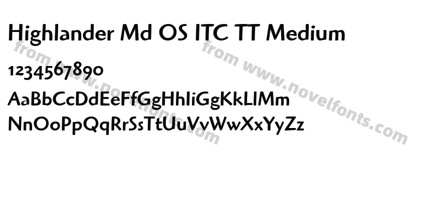 Highlander Md OS ITC TT MediumPreview