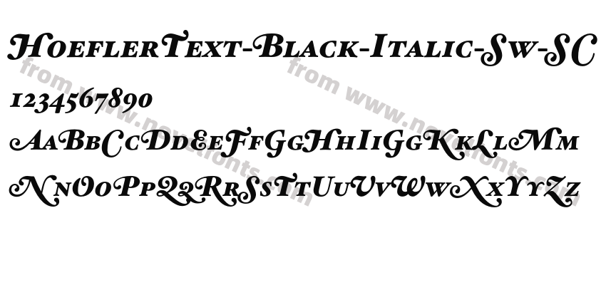 HoeflerText-Black-Italic-Sw-SCPreview