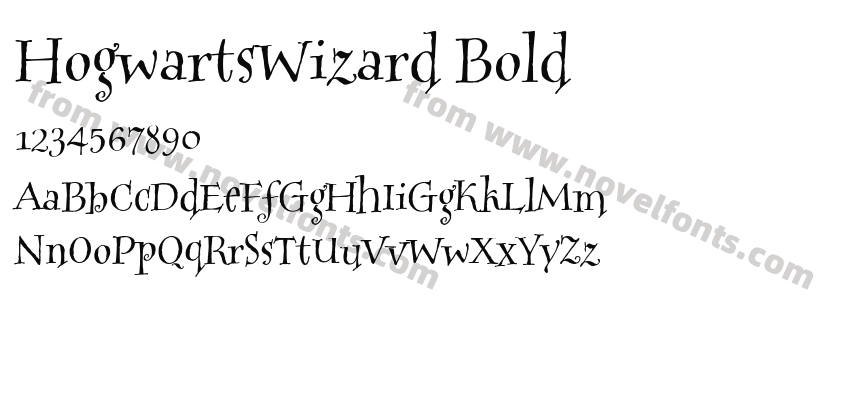 HogwartsWizard BoldPreview