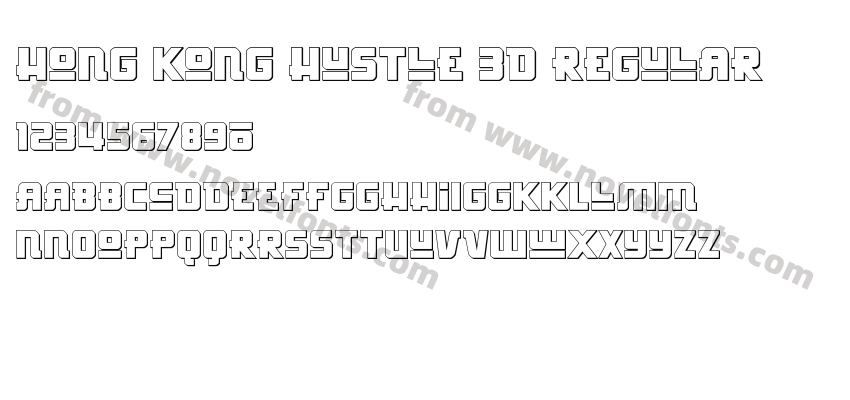 Hong Kong Hustle 3D RegularPreview