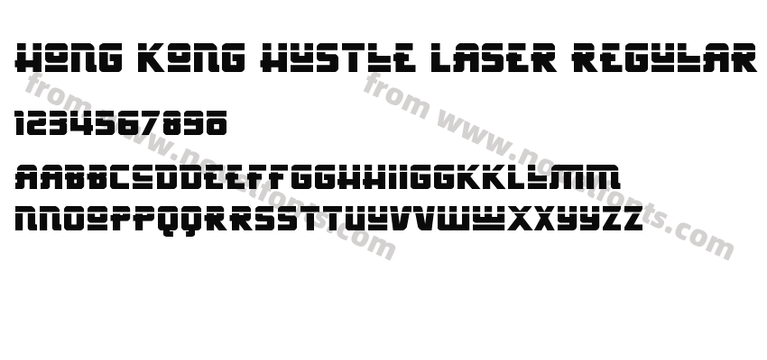 Hong Kong Hustle Laser RegularPreview