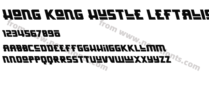 Hong Kong Hustle LeftalicPreview