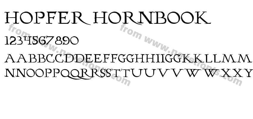 Hopfer HornbookPreview