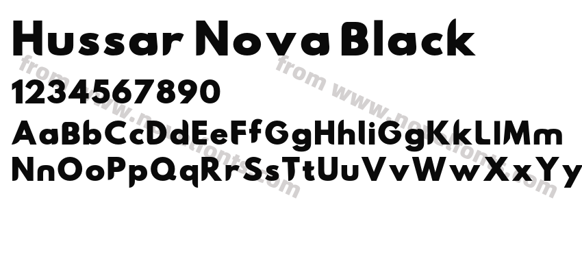 Hussar Nova BlackPreview