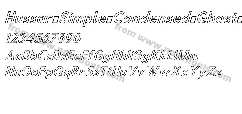 Hussar Simple Condensed Ghost Oblique 3Preview