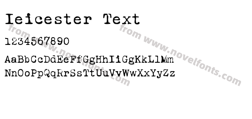 Ieicester TextPreview