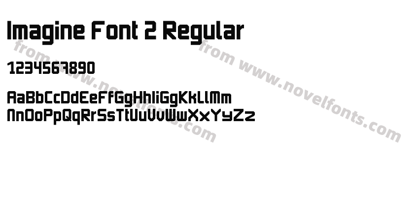 Imagine Font 2 RegularPreview