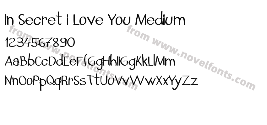 In Secret i Love You MediumPreview