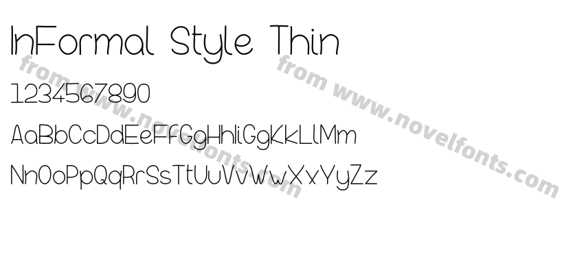 InFormal Style ThinPreview