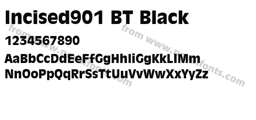 Incised901 BT BlackPreview