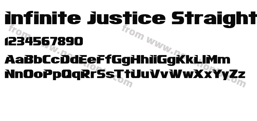 Infinite Justice StraightPreview