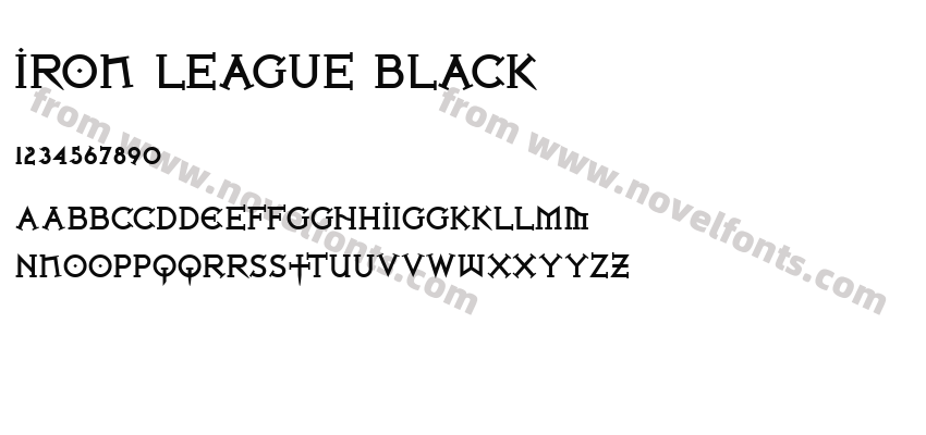 Iron League BlackPreview