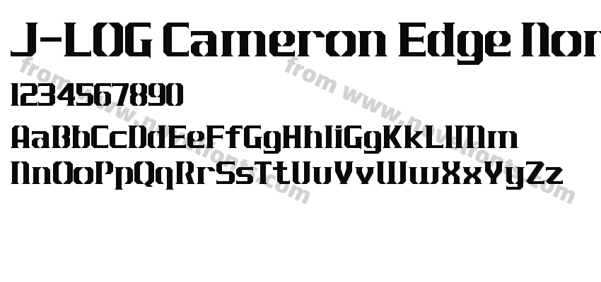 J-LOG Cameron Edge NormalPreview