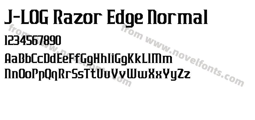 J-LOG Razor Edge NormalPreview