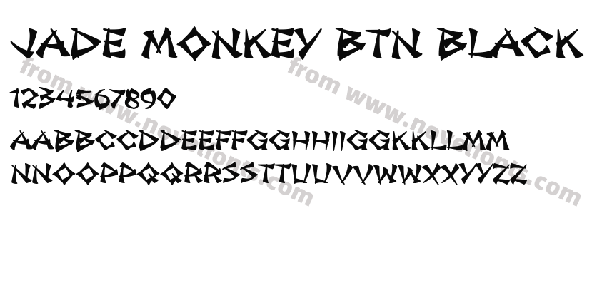 Jade Monkey BTN BlackPreview