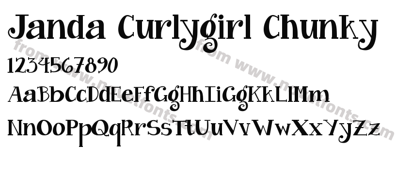 Janda Curlygirl ChunkyPreview