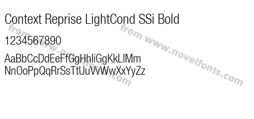 Context Reprise LightCond SSi BoldPreview