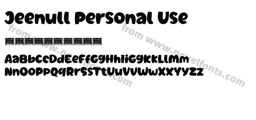 Jeenull Personal UsePreview