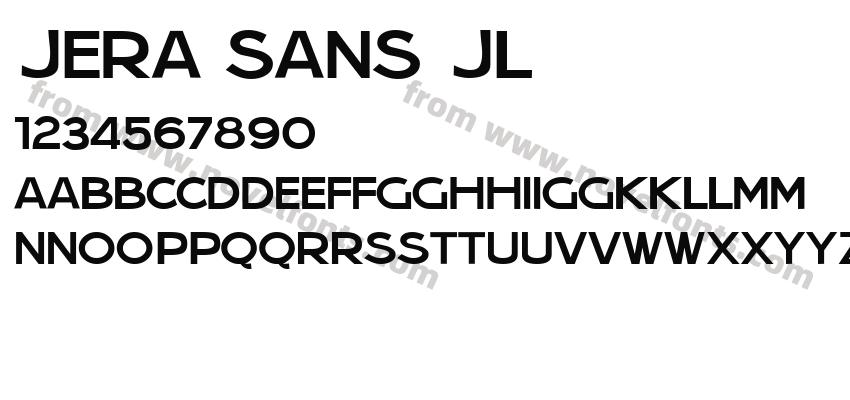 Jera Sans JLPreview