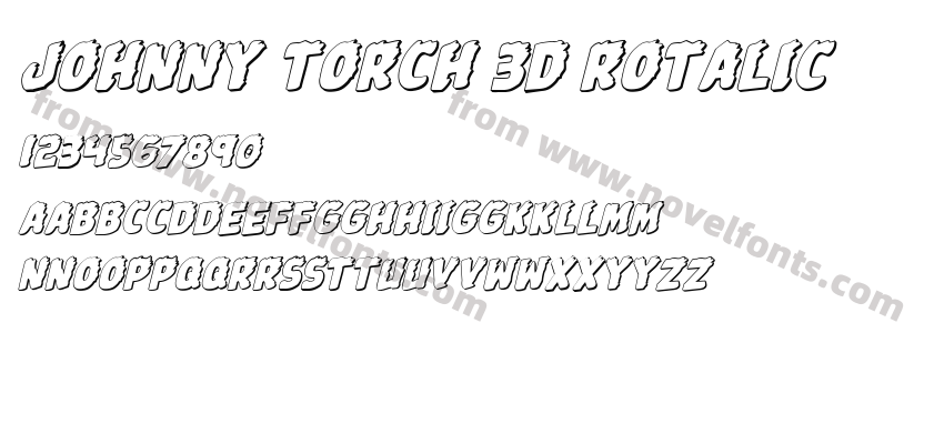 Johnny Torch 3D RotalicPreview