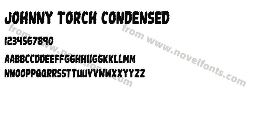 Johnny Torch CondensedPreview