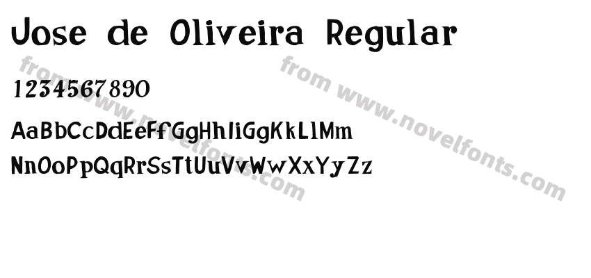 Jose de Oliveira RegularPreview