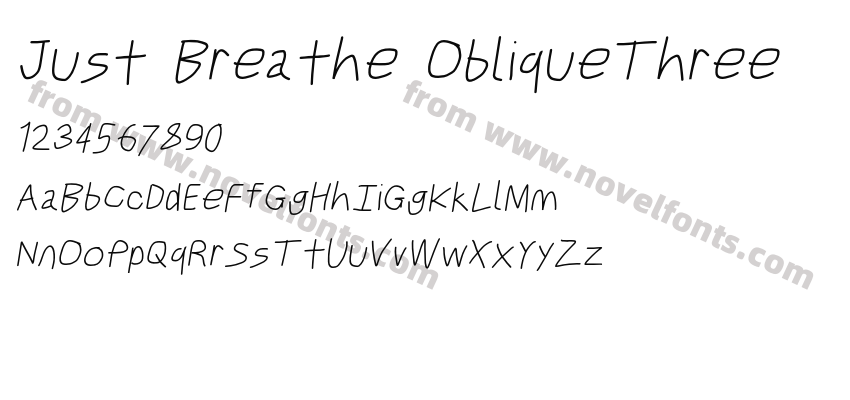 Just Breathe ObliqueThreePreview